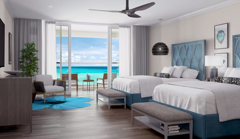 02 Resort - Luxury Ocean Front Junior Suite Queen Room